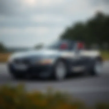 Exterior view of the 2006 BMW Z4 3.0 showcasing its sleek lines and modern design