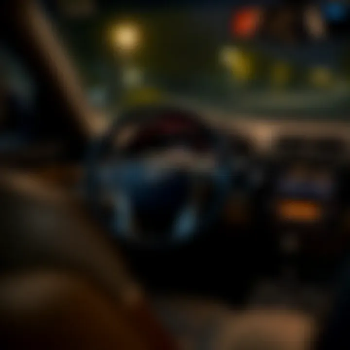Innovative Dashboard of the 2007 Toyota Camry SE V6 Dashboard and technological features of the 2007 Toyota Camry SE V6