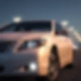 Sleek design of the 2007 Toyota Camry SE V6