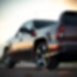 Stylish exterior of the 2008 Chevy Trailblazer SS showcasing its bold design