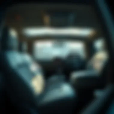 Comfort and Technology in the Interior of the 2008 Chevy Trailblazer SS Interior features of the 2008 Chevy Trailblazer SS emphasizing comfort and technology