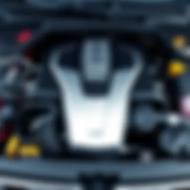 Powerful Engine of the 2009 Jeep Grand Cherokee SRT 8 The powerful engine of the 2009 Jeep Grand Cherokee SRT 8 revealing its performance capabilities