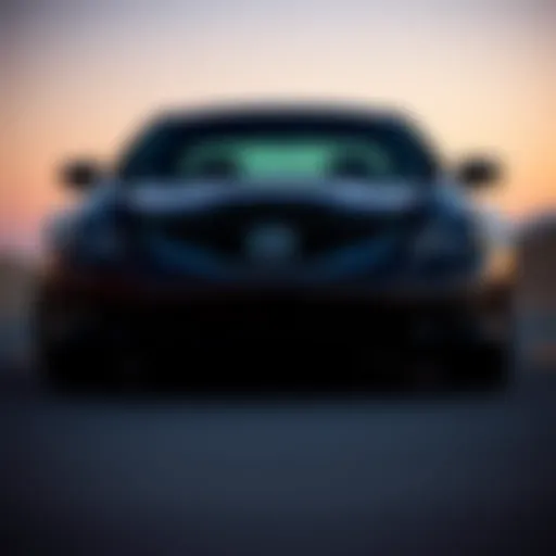 Sleek exterior design of the 2012 Nissan Altima