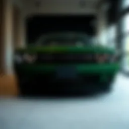 Front view of the 2015 Challenger GT showcasing its iconic design