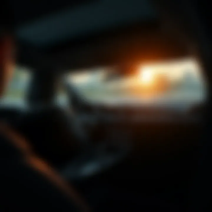 Interior Cabin Features of the 2017 Mazda6 i Touring Luxurious interior cabin of the 2017 Mazda6 i Touring