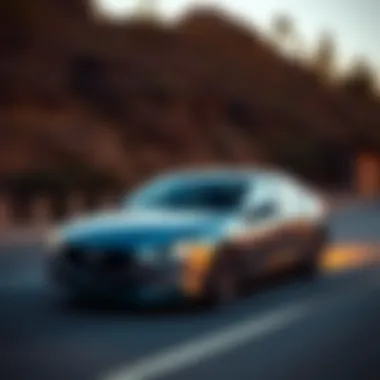 Performance Dynamics of the 2017 Mazda6 i Touring 2017 Mazda6 i Touring showcasing performance on the road