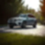 Exterior view of the 2017 Mercedes GLK showcasing its elegant design