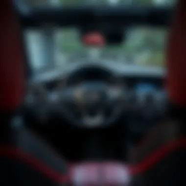 Interior dashboard of the 2017 Mercedes GLK with advanced technology