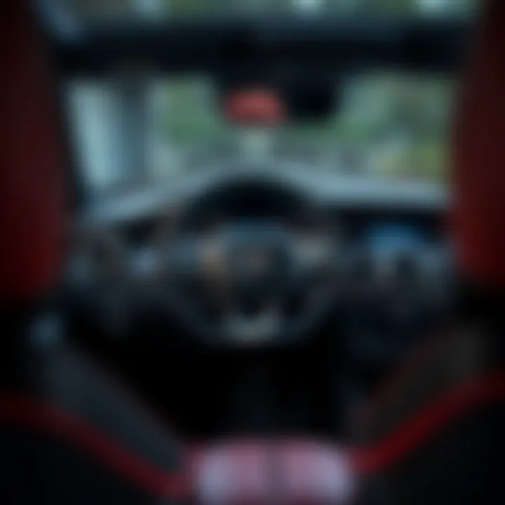 Interior dashboard of the 2017 Mercedes GLK with advanced technology