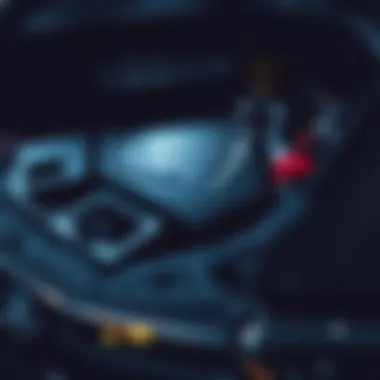 Engine compartment of the 2017 RAV4 Limited highlighting its performance capabilities.