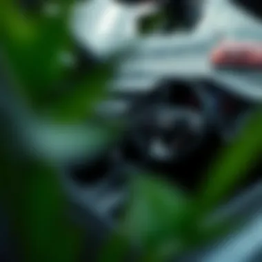 Interior shot showcasing the advanced dashboard and technology features of the 2019 Honda Accord 1.5 Turbo