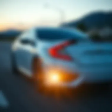 Performance Analysis of the 2019 Honda Civic Hatchback EX Performance metrics of the 2019 Honda Civic Hatchback EX on the road