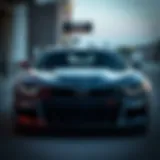 2020 Camaro LT1 RS front view showcasing its sleek design