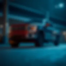 2020 F-150 King Ranch exterior design showcasing bold lines and luxury features