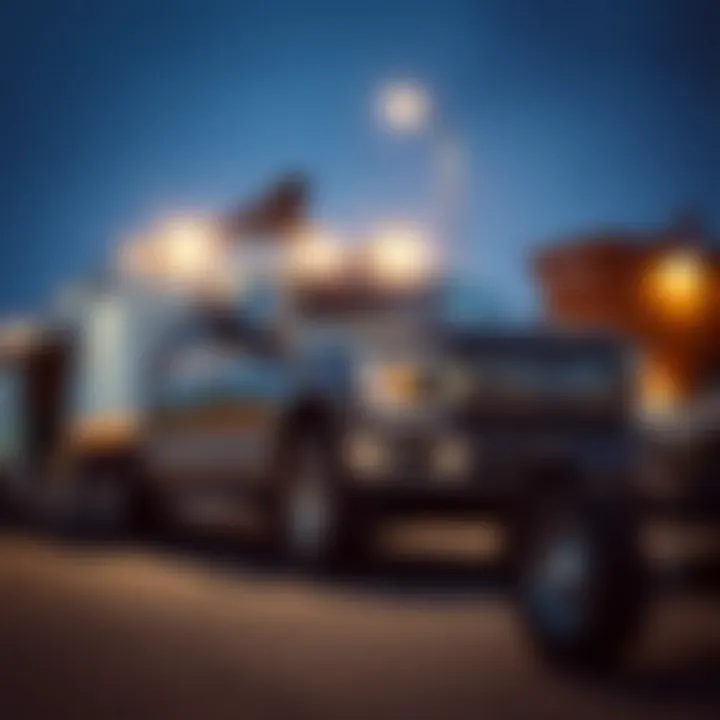 Towing Capacity of 2020 F-150 King Ranch 2020 F-150 King Ranch towing capacity displayed with heavy-duty equipment