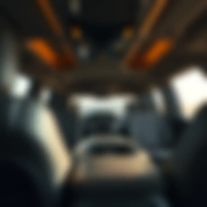 Interior layout of the 2020 LTZ 2500 highlighting luxury features