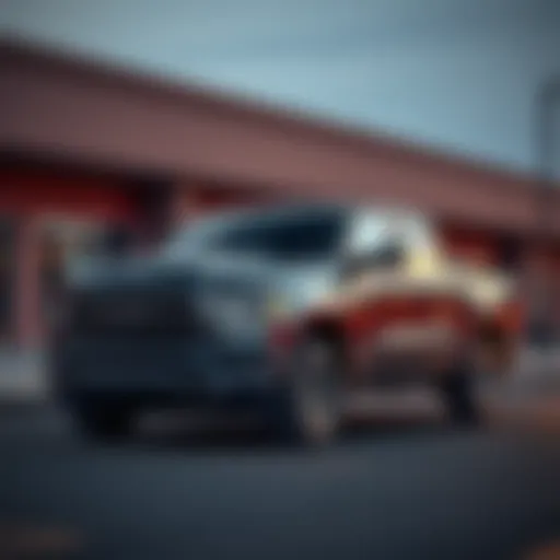 Exterior Design of the 2020 Ram Pickup 1500 Sleek exterior design of the 2020 Ram Pickup 1500