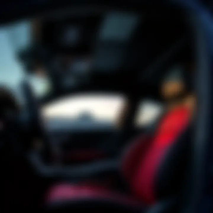 Interior design of the 2021 Dodge Charger RT showcasing modern features