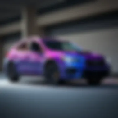 Sleek exterior design of the 2021 Subaru Hatchback