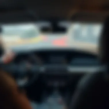 High-Tech Interior Dashboard of the 2022 Mazda CX-9 Interior dashboard of the Mazda CX-9 highlighting technology features