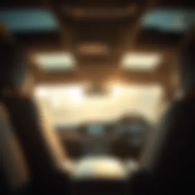 Luxurious Interior of the 2018 Lincoln MKX Select AWD Interior shot showcasing the luxurious features of the Lincoln MKX Select AWD