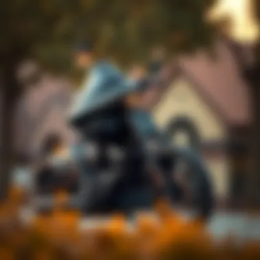 Profile View of the 2021 Pan America Harley Stylish profile view of the 2021 Pan America Harley showcasing its modern design.