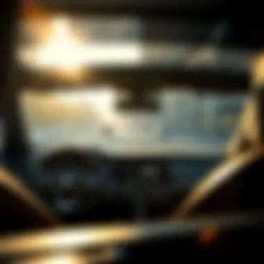 Innovative Dashboard Features Interior view showcasing advanced dashboard technology
