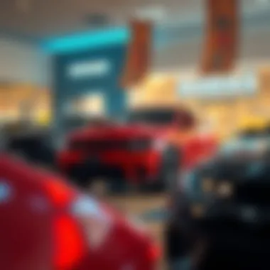 Dodge Dealership Experience in Ringgold Dodge vehicle showcased in a vibrant dealership setting