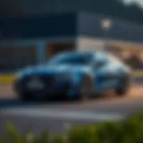 Elegant exterior design of the 2021 Audi A7 Hybrid