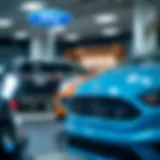 Diverse Ford Models on Display