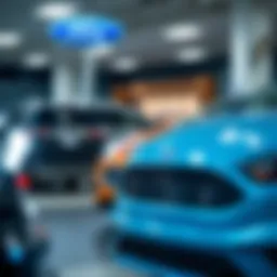 Diverse Ford Models on Display