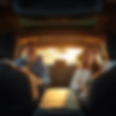 Family Road Trip in a Third-Row SUV Family enjoying a road trip in a third-row SUV