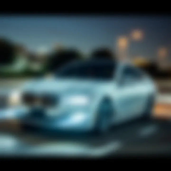 BMW 740Li in Motion Exterior shot demonstrating the BMW 740Li in motion