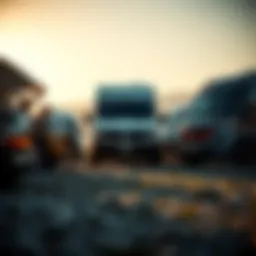 Diverse range of camper models