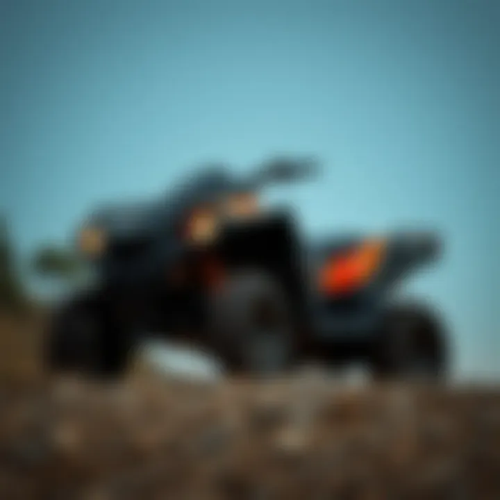 Durable Design of Can-Am Renegade XMR 1000R Can-Am Renegade XMR 1000R on rugged terrain showcasing its durability