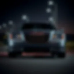 Sleek exterior design of the Chrysler 300 C