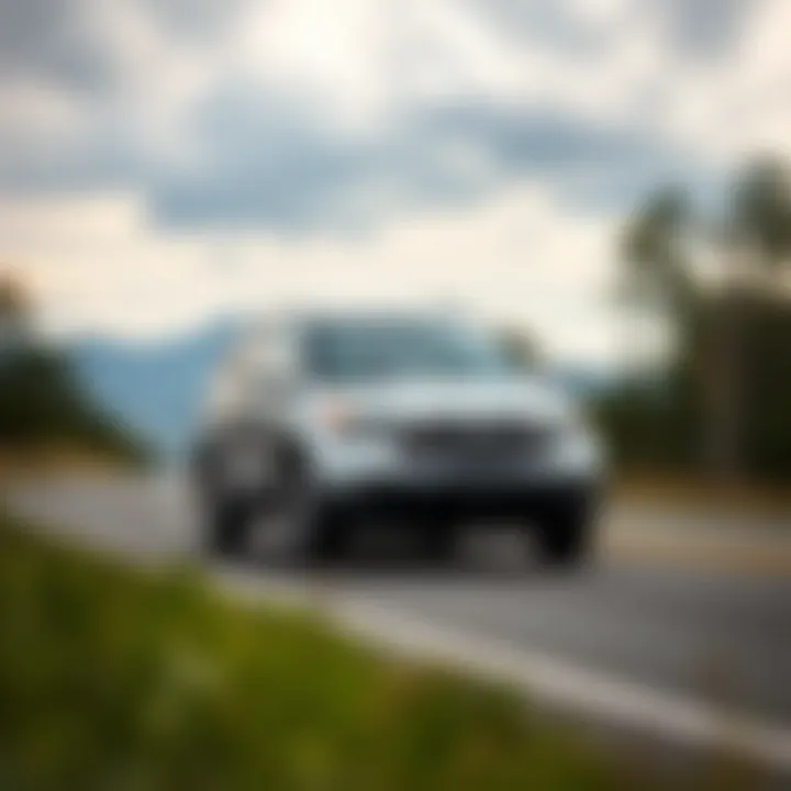 2009 Honda CR-V EX on a Scenic Road 2009 Honda CR-V EX on a scenic road illustrating performance