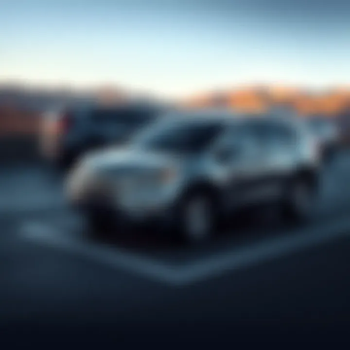 Comparison chart with competing SUV models