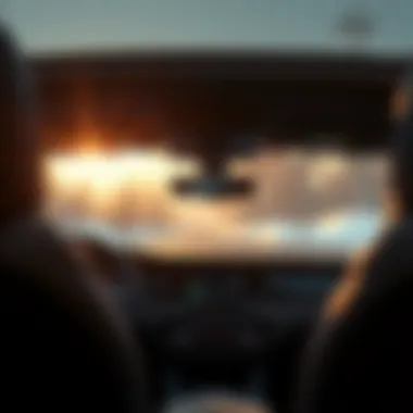 Interior cockpit of the 2020 Hyundai Sonata Limited displaying advanced technology features