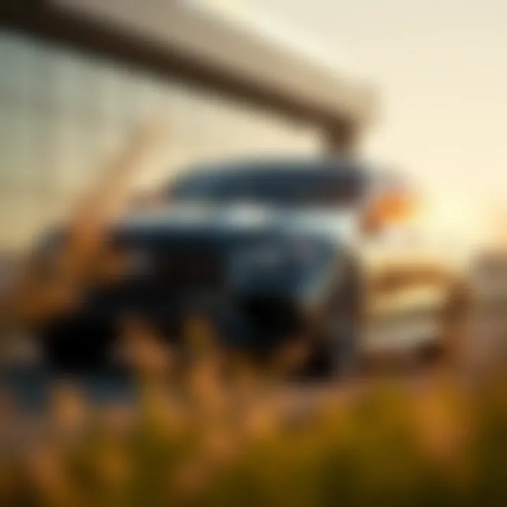 Sleek exterior design of the 2022 Mercedes E 63 S