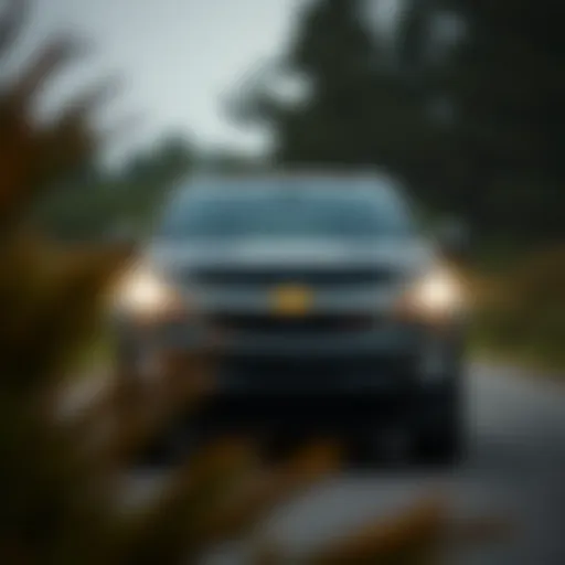 Front View of Chevy Colorado Z71 Extended Cab Chevy Colorado Z71 Extended Cab front view