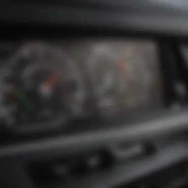 Detailed dashboard of the Mercedes Sprinter highlighting technology features