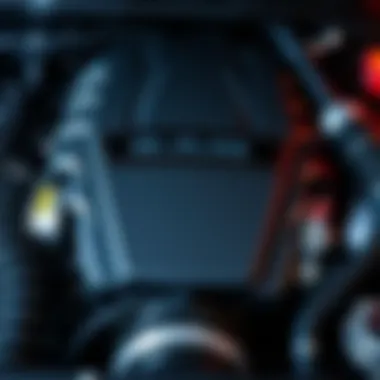 Close-up of RAM 3500 V8 Diesel engine specifications