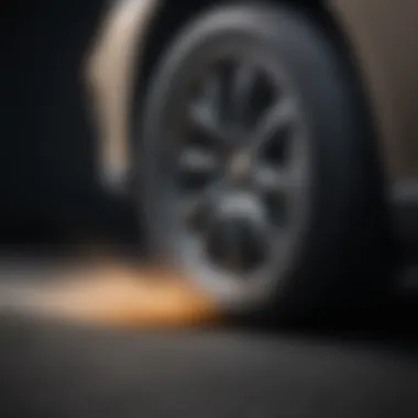 Tire Rotation Techniques for Optimal AWD Performance An illustration showcasing proper tire rotation practices for maintaining AWD systems.