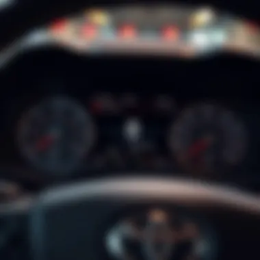 Performance metrics dashboard of the RAV4 Sport