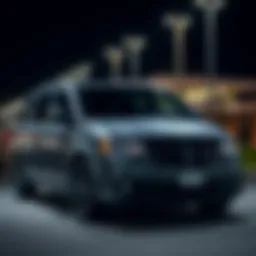 Exterior view of the 2019 Dodge Grand Caravan Sport showcasing its sleek design