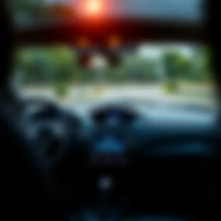 Interior Features of the 2008 Suzuki SX4 Dashboard of the 2008 Suzuki SX4 highlighting its interior features