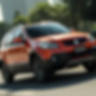 Handling Capabilities of the 2008 Suzuki SX4 2008 Suzuki SX4 in motion demonstrating its handling capabilities