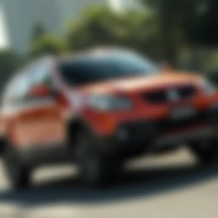 Handling Capabilities of the 2008 Suzuki SX4 2008 Suzuki SX4 in motion demonstrating its handling capabilities