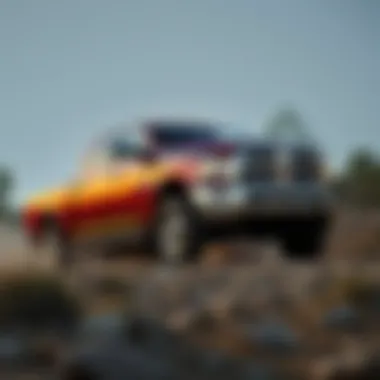 2013 Ram 2500 Longhorn Off-Road Performance The 2013 Ram 2500 Longhorn in action on rugged terrain